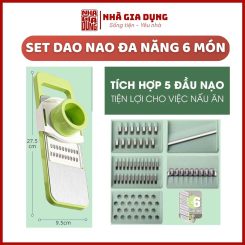 dao nạo 6 món