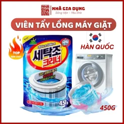 Bột Tẩy Lồng Máy Giặt Hàn Quốc 450g – Vệ Sinh Máy Giặt, Tẩy Sạch Cặn Bẩn Khử Mùi Hiệu Quả