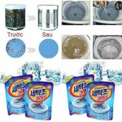 Alternative view of Bột Tẩy Lồng Máy Giặt Hàn Quốc 450g - Vệ Sinh Máy Giặt, Tẩy Sạch Cặn Bẩn Khử Mùi Hiệu Quả
