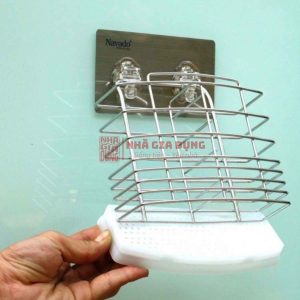 giá để đũa inox 2 ngăn