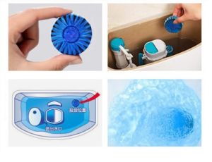 Sử dụng viên tẩy bồn vệ sinh đúng cách