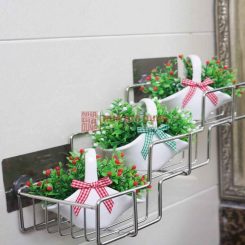 kệ inox treo tường