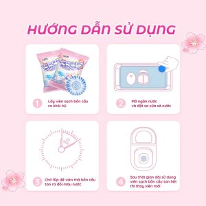 viên thả sạch bồn cầu