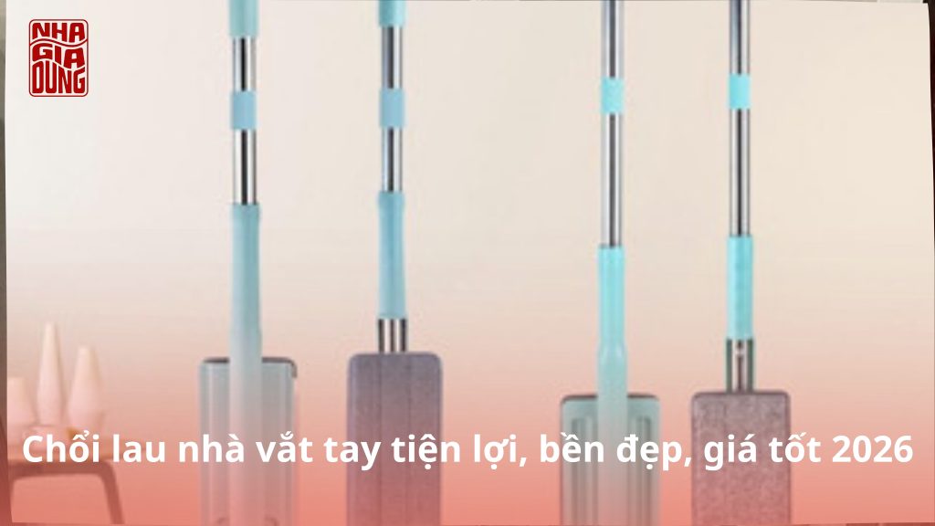 Chổi lau nhà vắt tay
