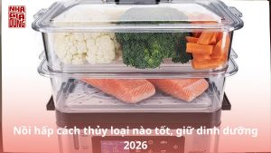 nồi hấp cách thủy