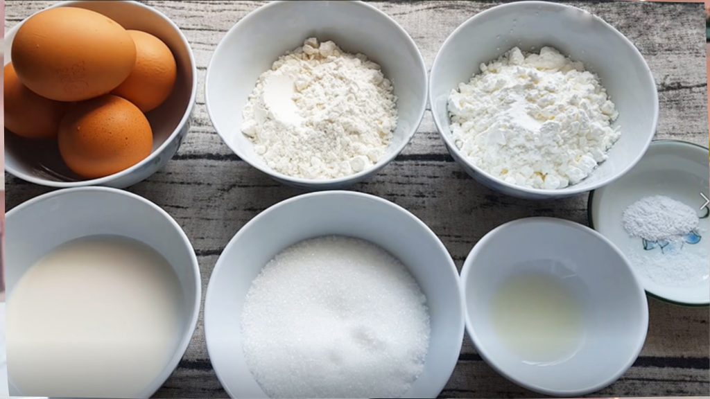 cách làm bánh bông lan bằng nồi cơm điện