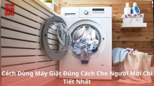 cách dùng máy giặt